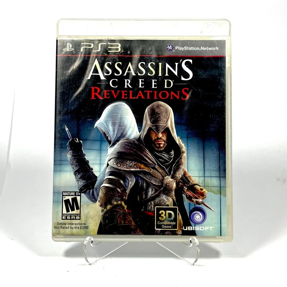Assassin's Creed Revelations PS3 PlayStation 3 Black Label Complete CIB Tested